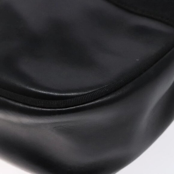 Salvatore Ferragamo Vala Shoulder Bag Leather Black Gold Auth BA5416 - Picture 4 of 16